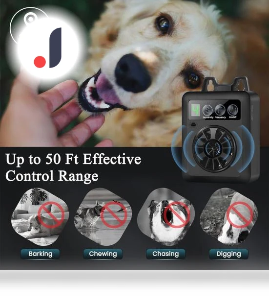 Ultrasonic Anti-Bark Device for Dogs — Sonic Deterrents, Pet park