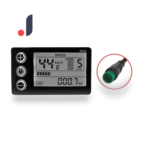 Waterproof LCD Display for Electric Bicycle — Display Modules, Car Partner