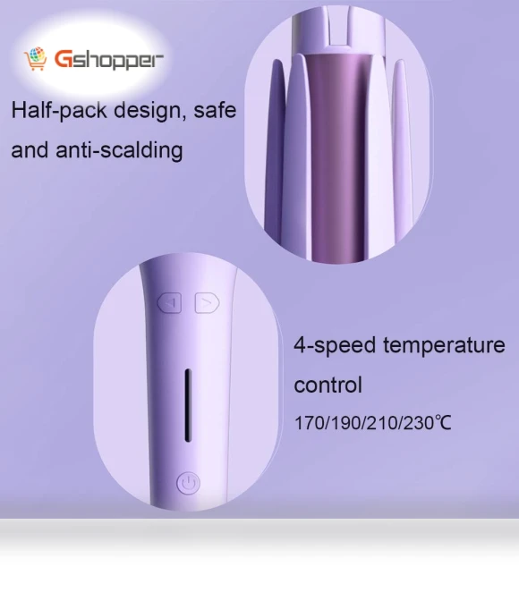 32mm Intelligent Induction Fully Automatic Curling Rod — Rollers