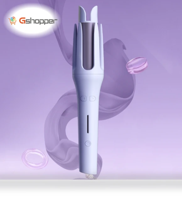32mm Smart Sensor Fully Automatic Curling Wand Motorized Rotary Automatic Hair Curler — Rollers