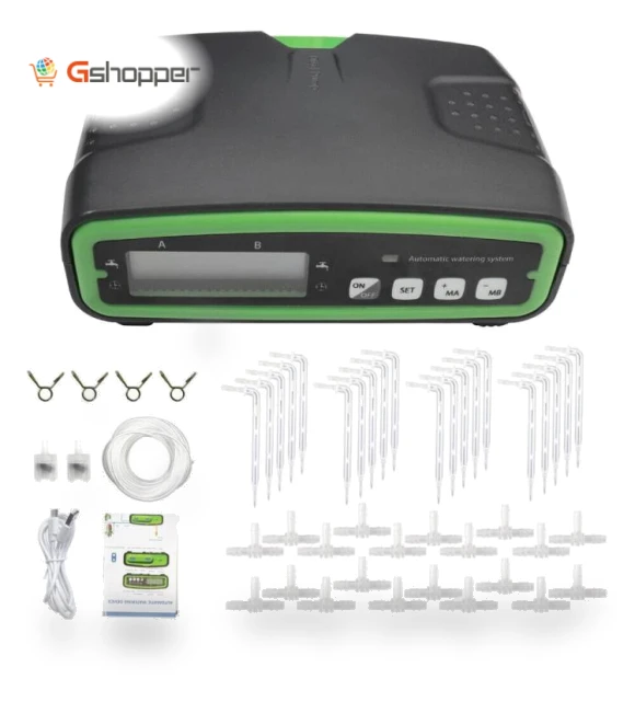 Dual Pump Intelligent Automatic Watering Device for Potted Plants — Automatic Irrigation