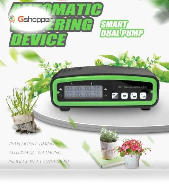 Dual Pump Intelligent Automatic Watering Device for Potted Plants — Automatic Irrigation