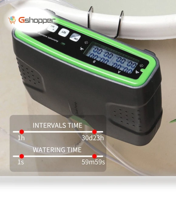 Dual Pump Intelligent Automatic Watering Device for Potted Plants — Automatic Irrigation