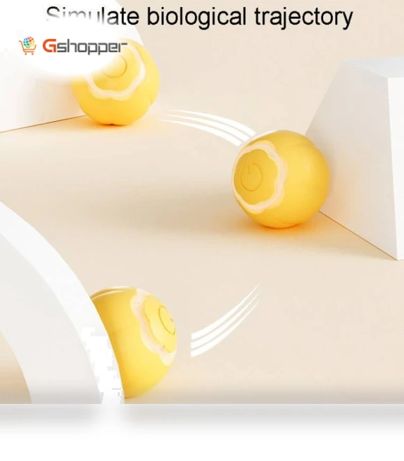 Intelligent Rolling Ball Motorized Toy for Cats — Cat Playthings