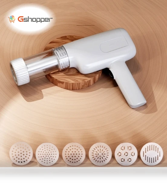 Rechargeable Smart Noodle Press with 6 Molds — Electric Pasta Makers