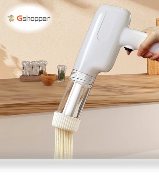 Rechargeable Smart Noodle Press with 6 Molds — Electric Pasta Makers