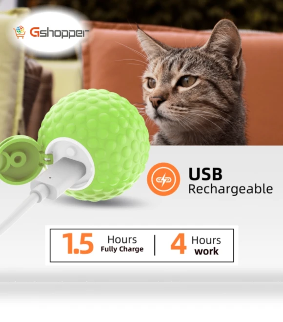 Smart Pet Cat Toy Ball Luminous Yo-Yo — Toys