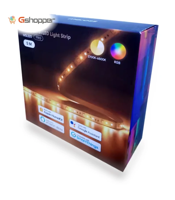 Smart RGB Color Strip Lights with Siri Remote Control — LED Strips