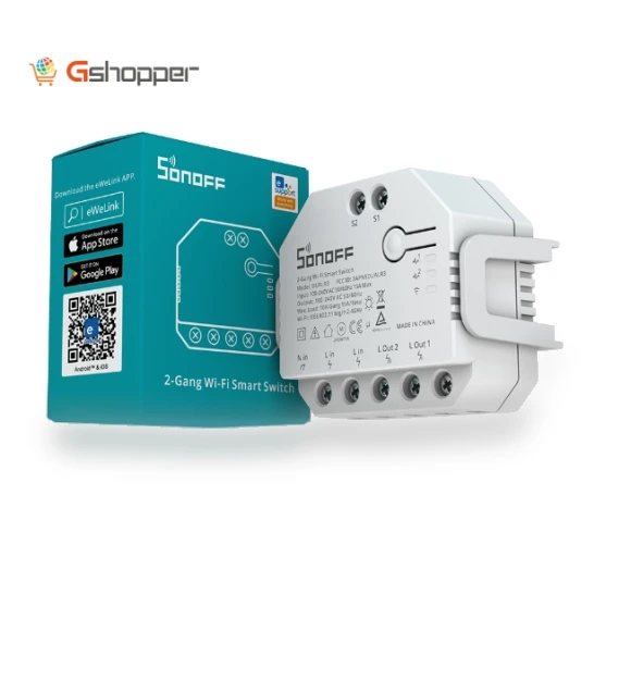 Sonoff Dual R3 Smart WiFi Switch — Automation Devices by Sonoff