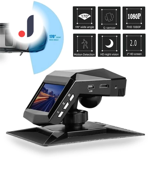 2 Inch 1080P Car Dash Cam — Dashboard Cameras, Cars Auto Home