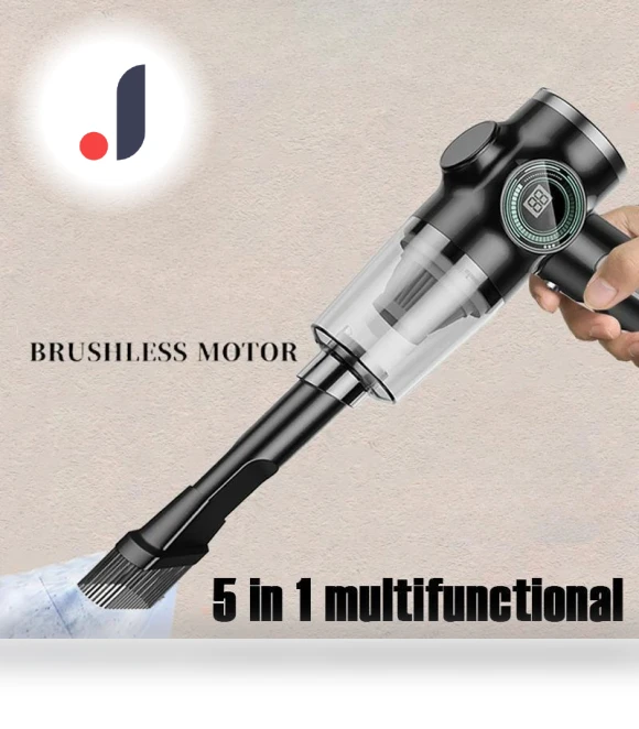 5-in-1 Wireless Car Vacuum Cleaner — Vacuums, HOME-Auto-001