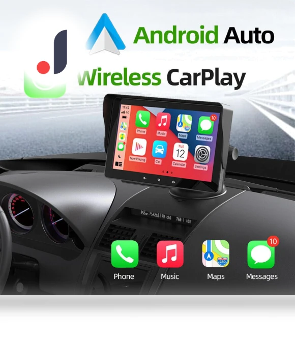 7-inch Universal Portable Wireless Car Stereo — Stereo Receivers, Home Of Auto Parts