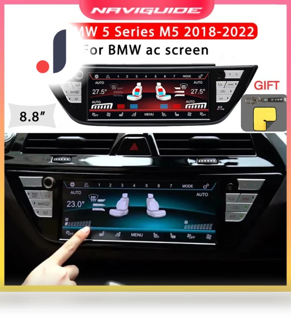 8.8-inch LCD Climate Control Smart Switch — Display Modules, NAVIGUIDE Car Life