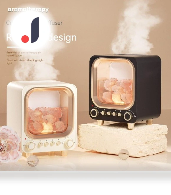 Air Humidifier for Aromatherapy with Smart Bluetooth Speaker — Diffusers, Factory Discount Outlet