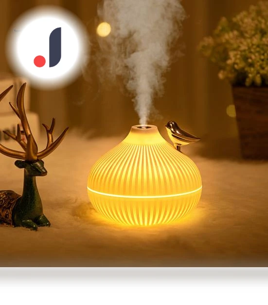 Air Humidifier with Essential Oil Diffuser and LED Lighting — Diffusers, Computer Life