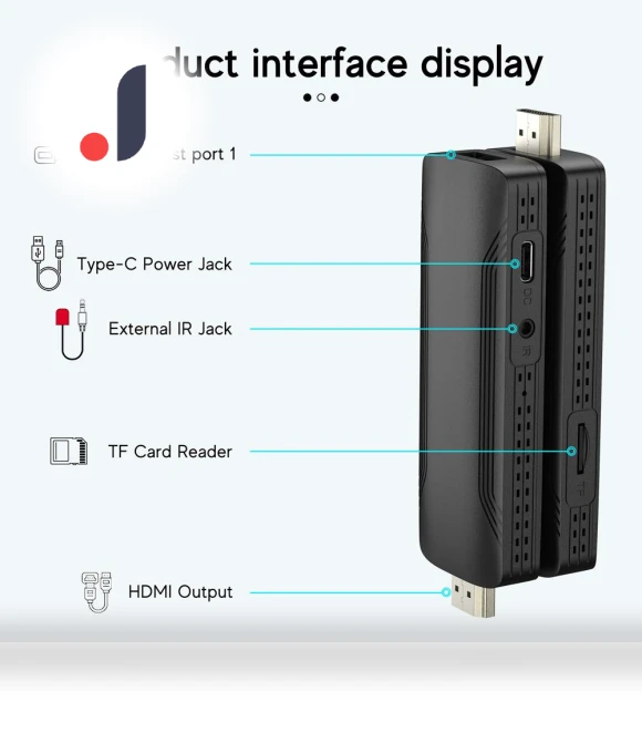 Android TV Stick 4K 1080P — Streaming Devices, Factory Discount Outlet