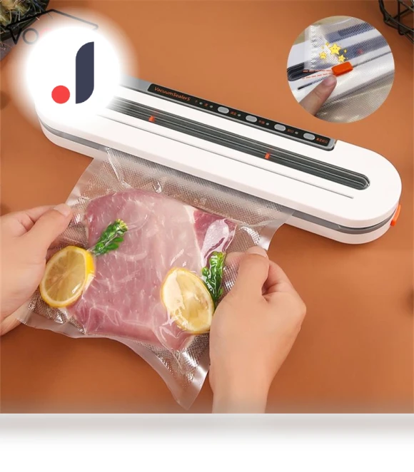 Automatic Powerful Household Vacuum Sealer with Cutter — Vacuum Bags, AKA002