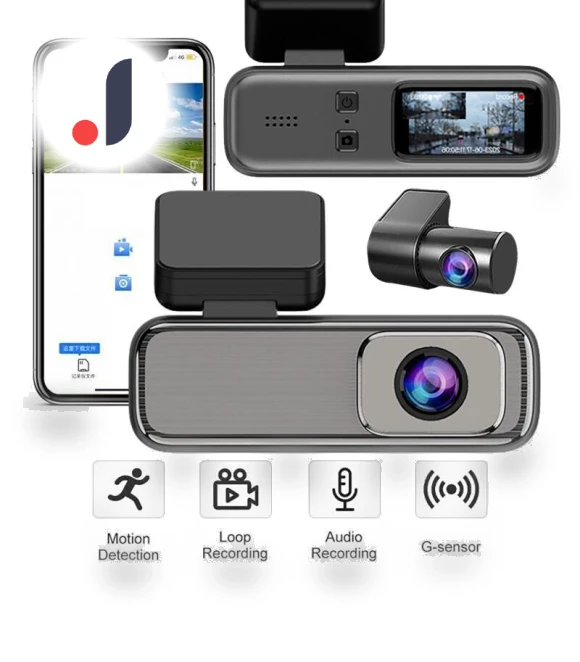 Dash Cam 2K Wi-Fi — Rearview Cameras for Cars, Optimized General
