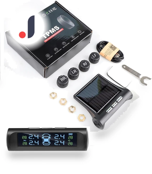 Digital Solar Car TPMS with 4 Sensors — TPMS Sensor Replacements, JOHO