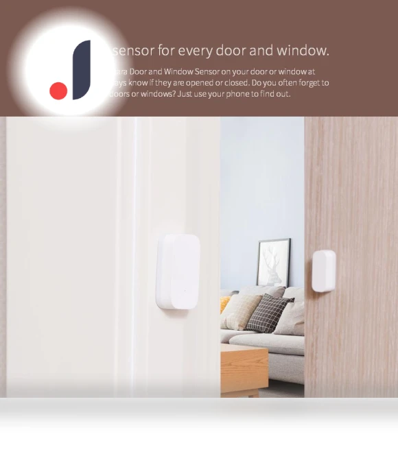 Door and Window Sensor — Smart Home Security, Aqara