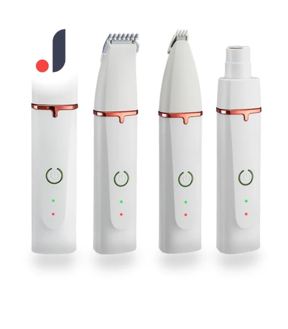 Electric Pet Hair Trimmer 4-in-1 — Hair Clippers, BC Pet Supplies