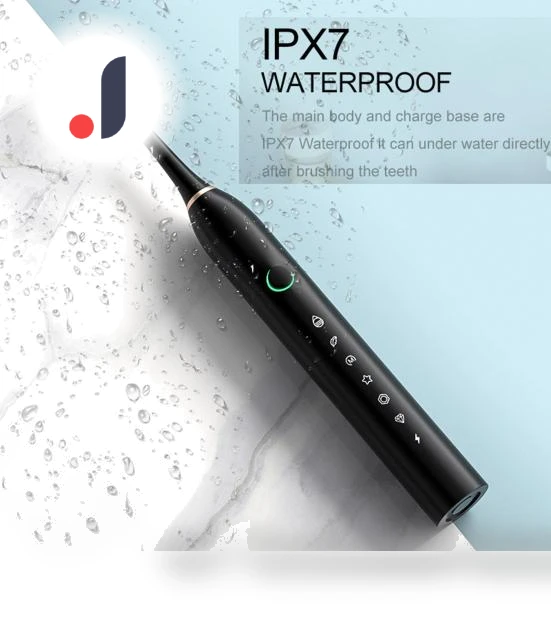 Electric Toothbrush with 4 Brush Heads — Baby Toothbrushes, HOMAVA