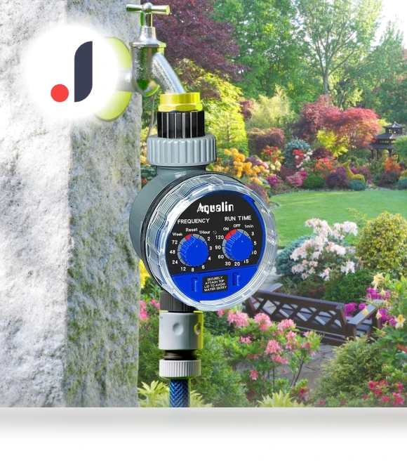 Home Garden Ball Valve, Watering Timer, Automatic Electronic Watering Controller — Controllers, Mr Fu