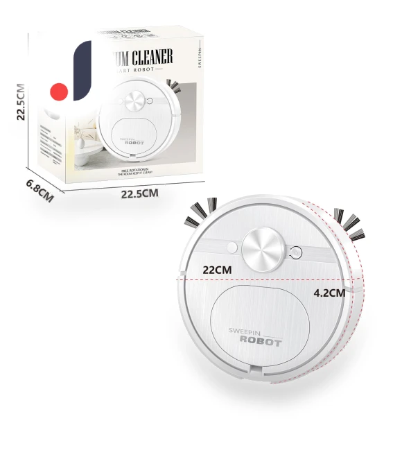Intelligent Sweeping Robot 3-in-1 — Smart Cleaning Robots, Factory Discount Outlet