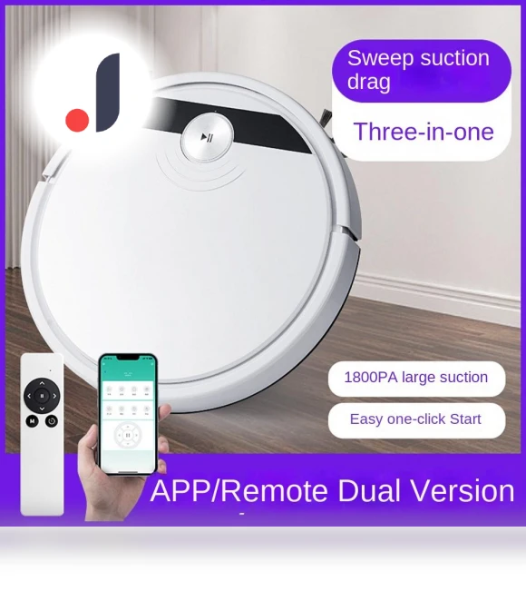 Intelligent Vacuum and Sweeping Robot — Smart Cleaning Robots, Winter Gloves