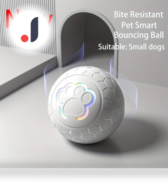 Interactive Pet Toy Ball — Balls, Power gears