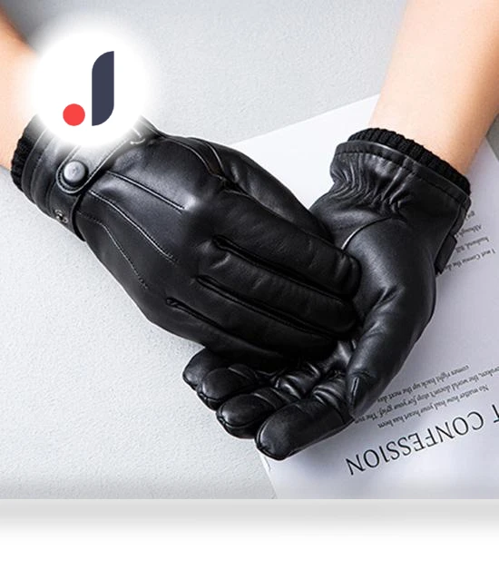 Men's Touchscreen Leather Gloves — Gloves, Dress U Up Fashion