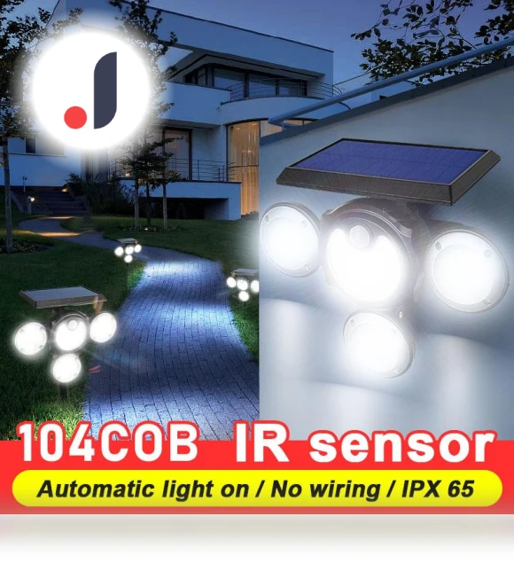Multifunctional Solar Lamp — Garden Illumination, paweinuo 03