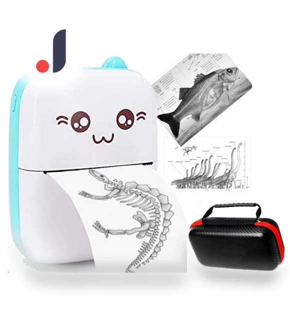 Portable Thermal Printer with PU Bag — Printer Parts, KGG Kids Smart Watch