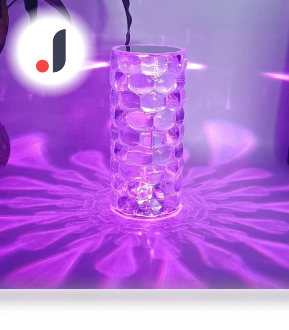 Portable Touch Color Changing Crystal Table Lamp — Lamps & Shades, Zhou Yajin
