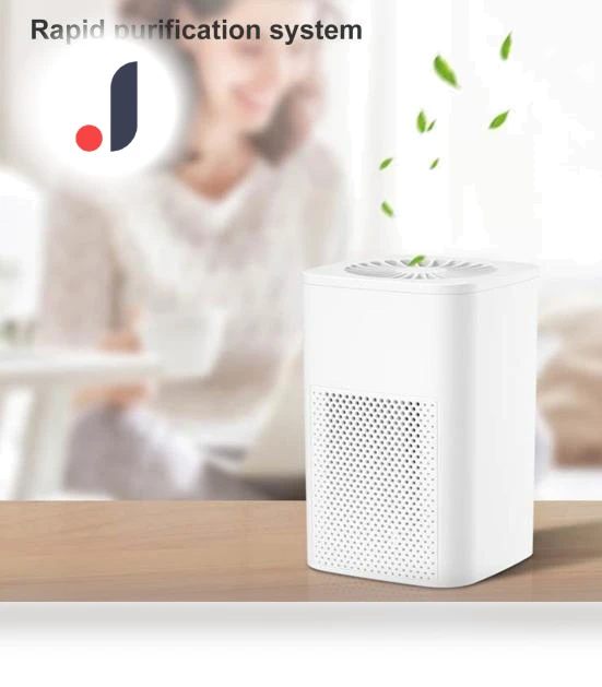 Portable USB Air Purifier — Activated Carbon Air Purifiers, Enjoy Smart Home