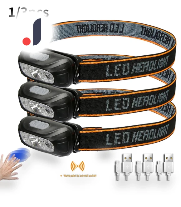 Rechargeable Touch Headlamp — Flashlights, SHIJIN Light