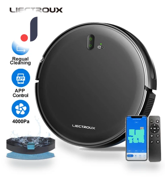 Robot Vacuum with App Control — Smart Cleaning Robots, Liectroux