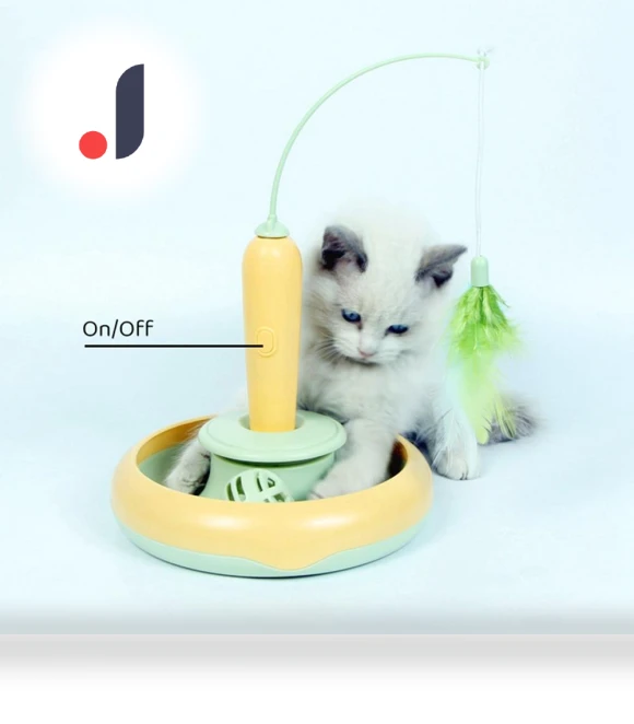 Smart Cat Toys 3-in-1 — Cat Playthings, Sunnyway