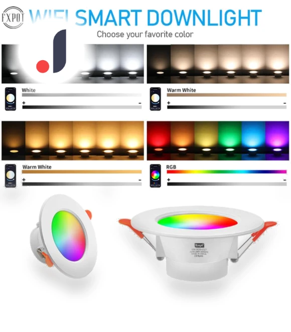 Smart Ceiling Light with Bluetooth Control — Spotlights, cucu04