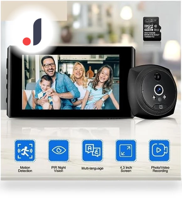 Smart Door Viewer with Motion Detection — Viewers, wmlike mz