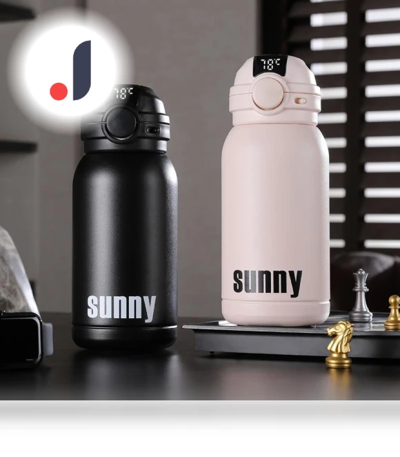 Smart Temperature Display Thermos Cup — Beverage Warmers, MENGN Top