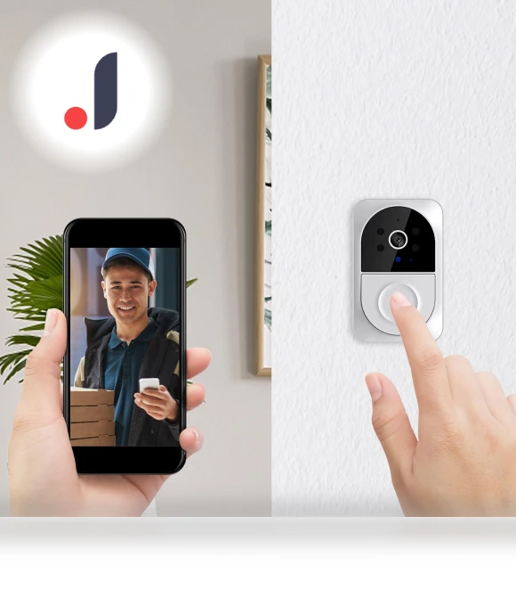 Smart Wireless Video Doorbell — Smart Home Security, Home Sales Outlet