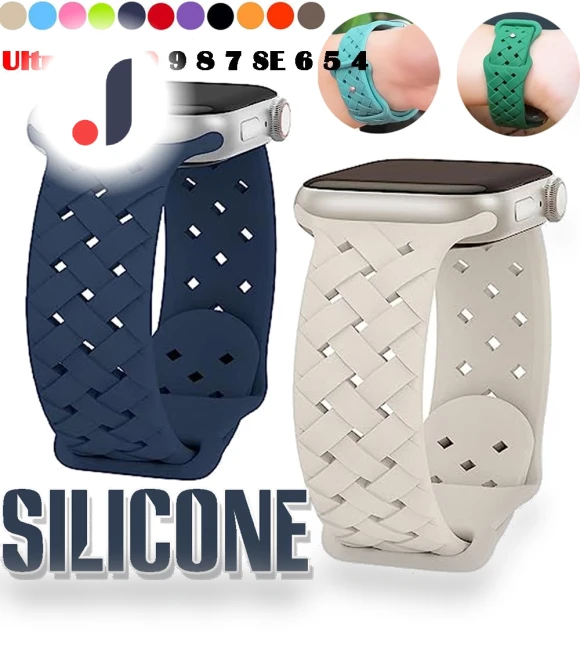 Sport Woven Silicone Strap — Bands, Accessories for smartwatch