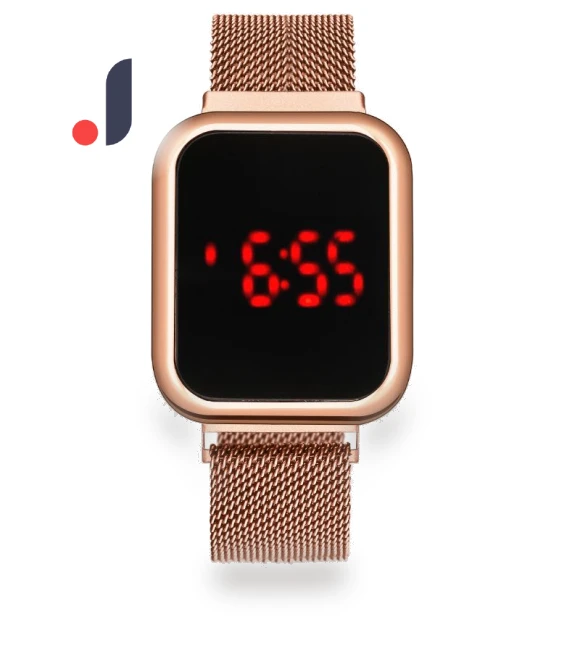 Square LED Touch Men's Watch — Timepieces, Dream shoe edge