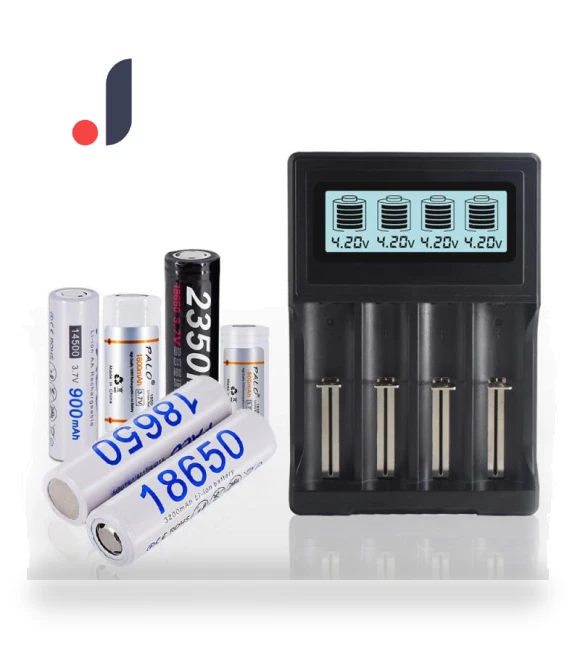 USB Smart LCD Display Lithium Battery Charger — Chargers, CUCU