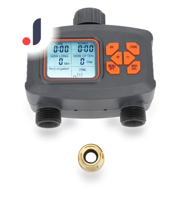 Watering Timer with 2 Outlet Hoses — Controllers, Betifor-duoqiao