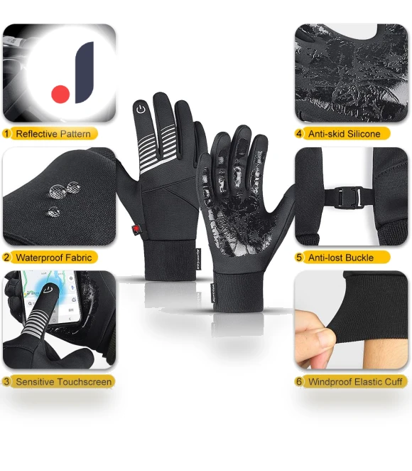 Waterproof Touchscreen Winter Gloves — Gloves & Mittens, TOMTOP JMS