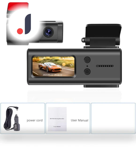 Wi-Fi Car Camera Recorder — Rearview Cameras for Cars, HOME-Auto-001