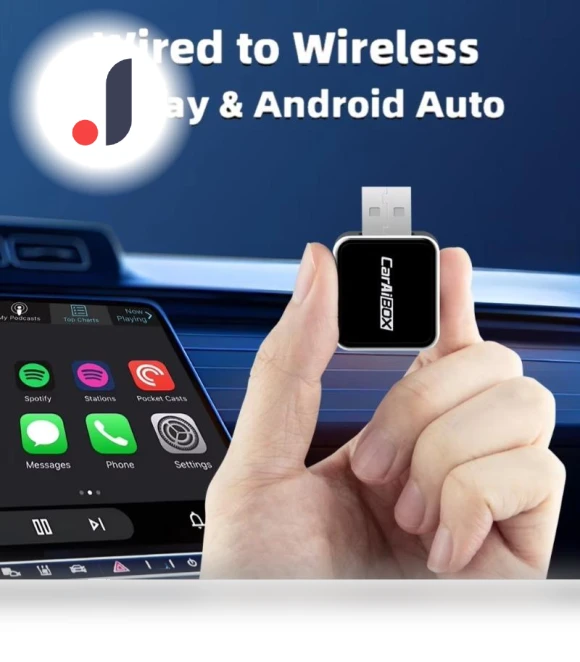 Wireless CarPlay Adapter — Car Essentials, YJMP Auto Parts