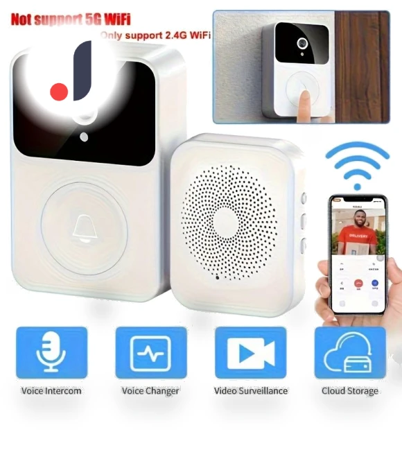 Wireless Doorbell Camera — Smart Home Security, Living style